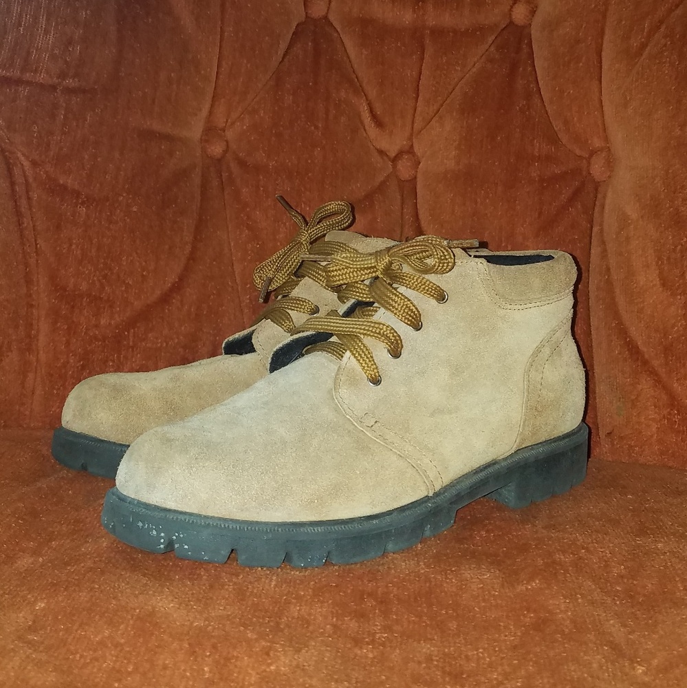 Leather Lands' End Boots